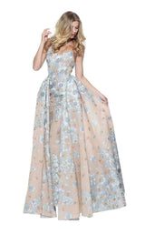 Sherri Hill 50837 Nude-Lt-Blue