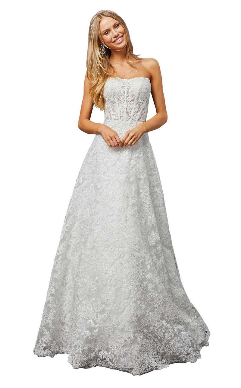 Sherri Hill 51572 Ivory