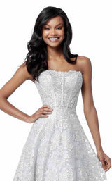 Sherri Hill 51572 Silver