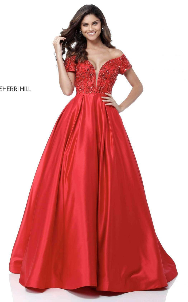 Sherri Hill 51611 Red