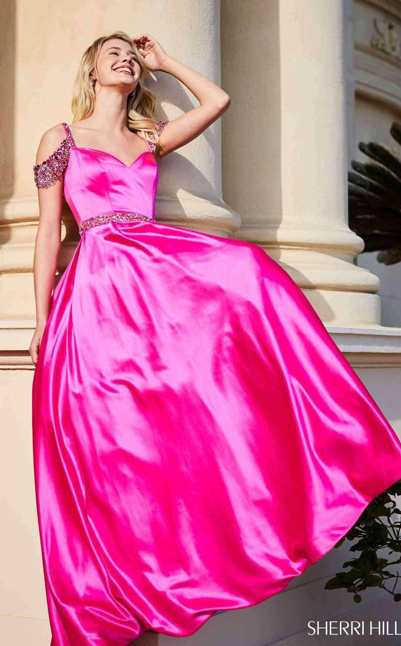 Sherri Hill 51613 Fuchsia