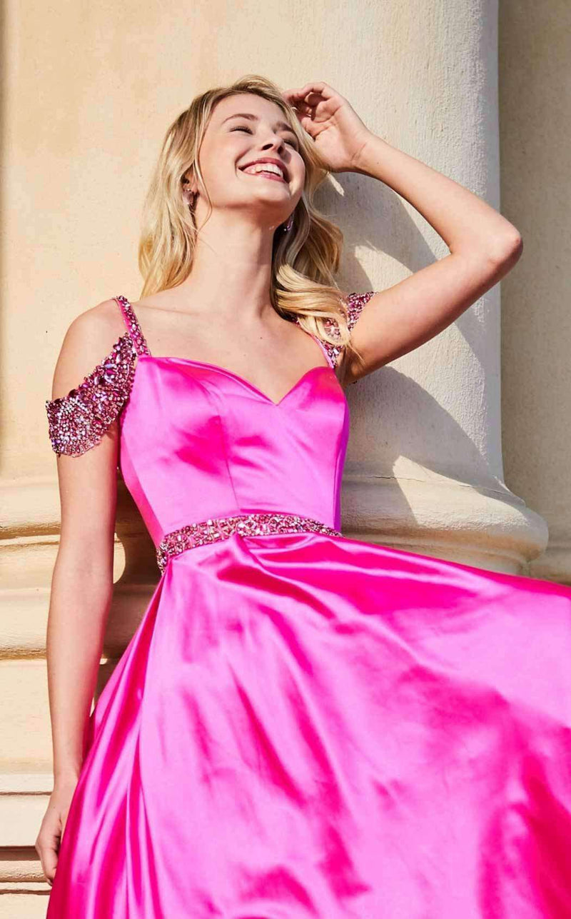 Sherri Hill 51613 Fuchsia