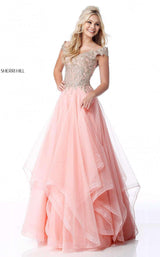 Sherri Hill 51614 Blush/Gold