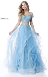 Sherri Hill 51617 Light Blue