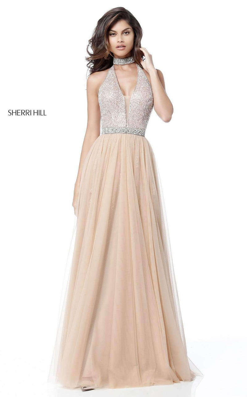 Sherri Hill 51637 Nude