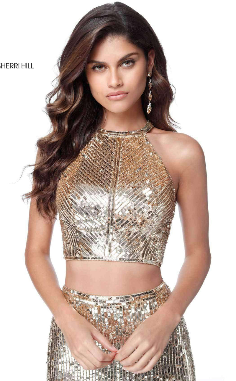 Sherri Hill 51662 Gold