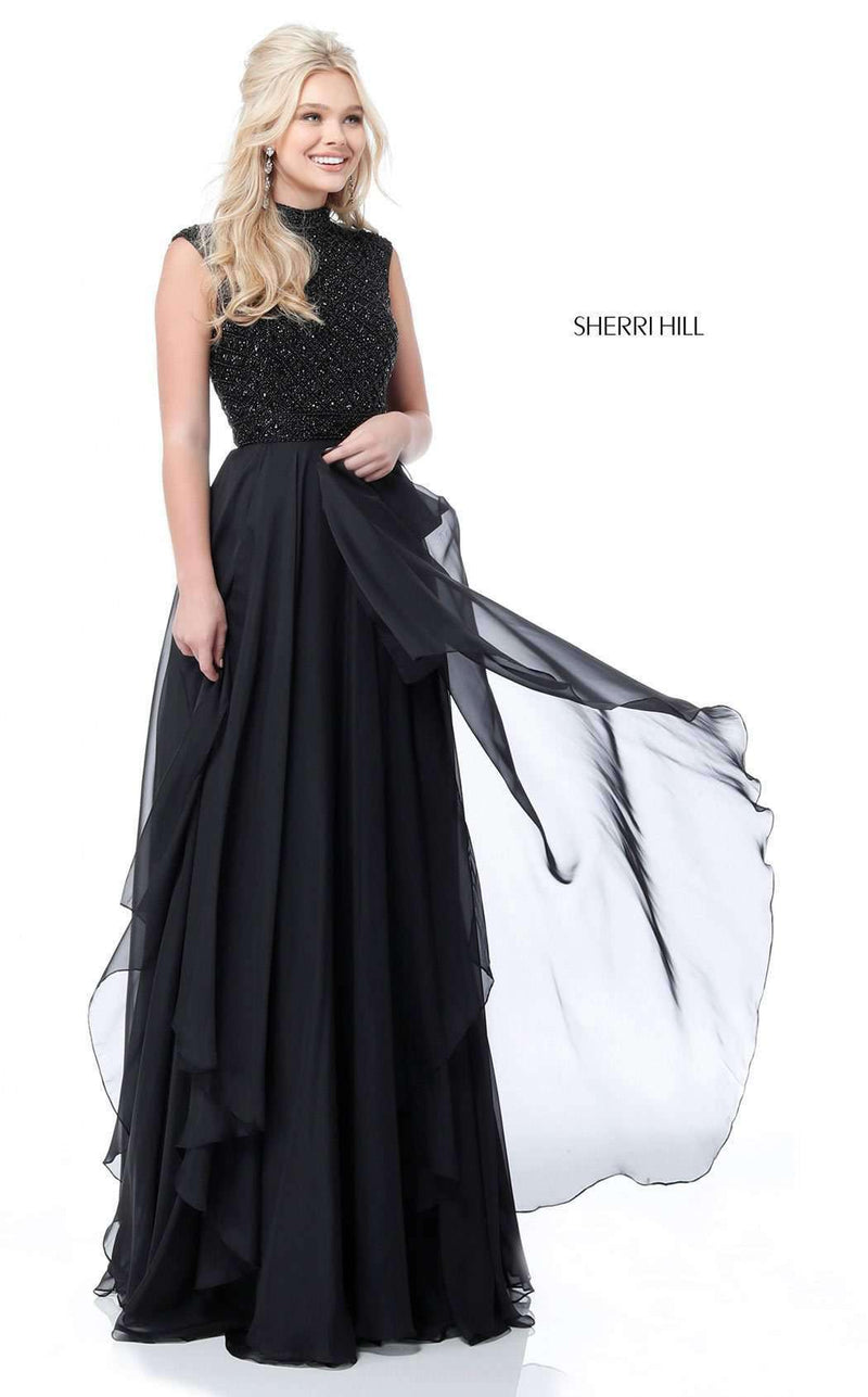 Sherri Hill 51687 Black