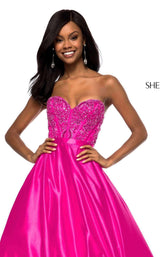 Sherri Hill 51820 Fuchsia