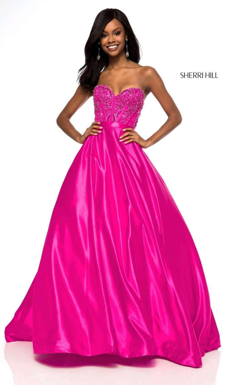 Sherri Hill 51820 Fuchsia