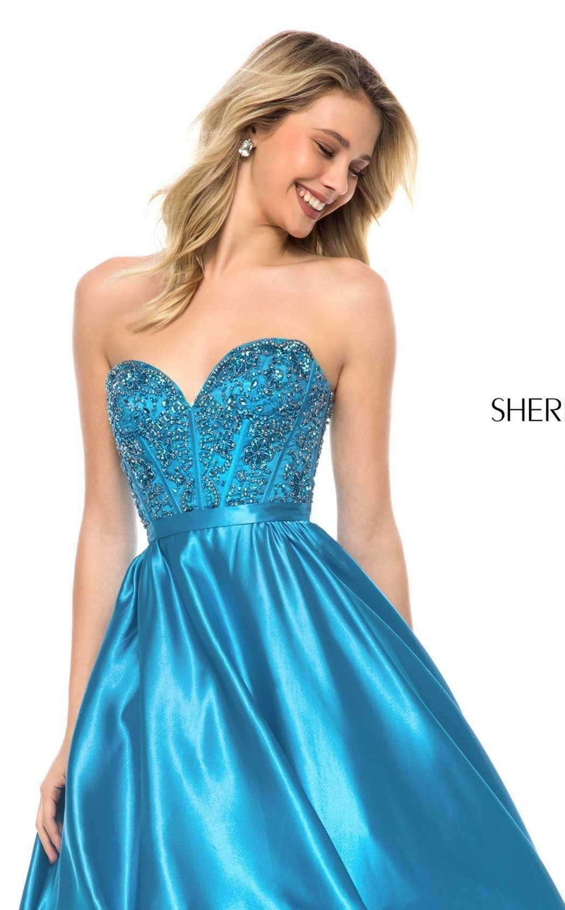 Sherri Hill 51820 Turquoise