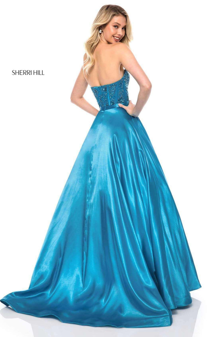 Sherri Hill 51820 Turquoise