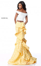 Sherri Hill 51865 Ivory-Yellow