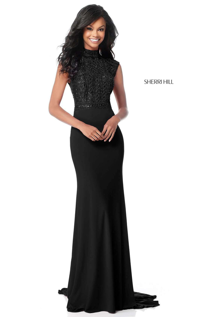 Sherri Hill 51876 Black