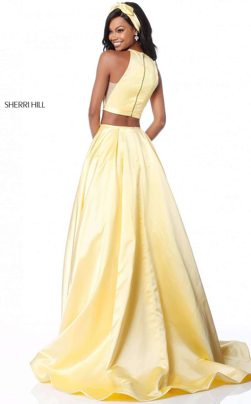 Sherri Hill 51883 Yellow