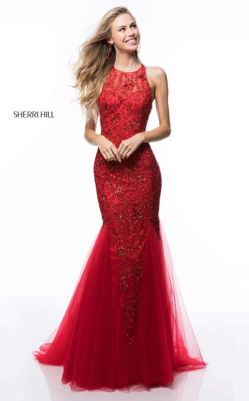 Sherri Hill 51939 Red