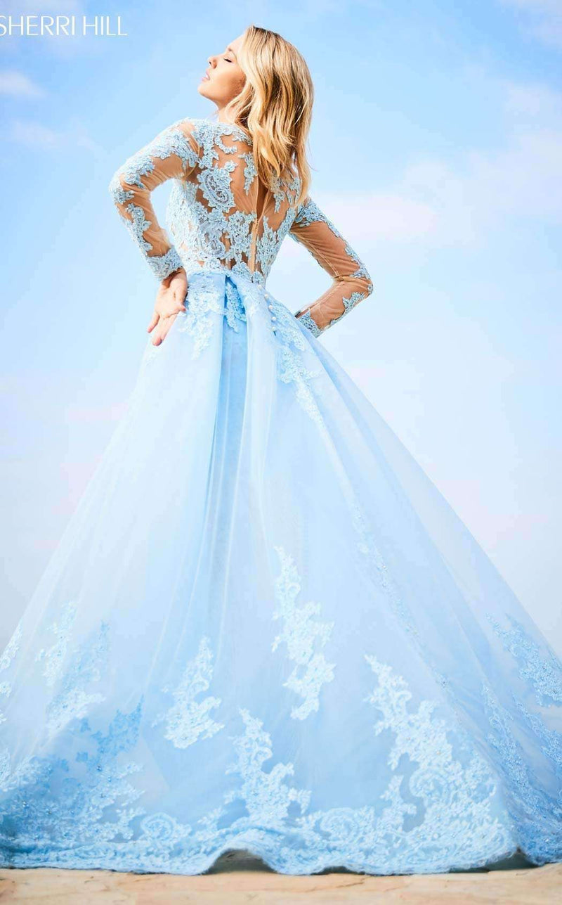 Sherri Hill 52026 Light Blue