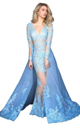 Sherri Hill 52026 Light Blue