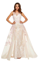 Sherri Hill 52161 Nude-Ivory-Blush