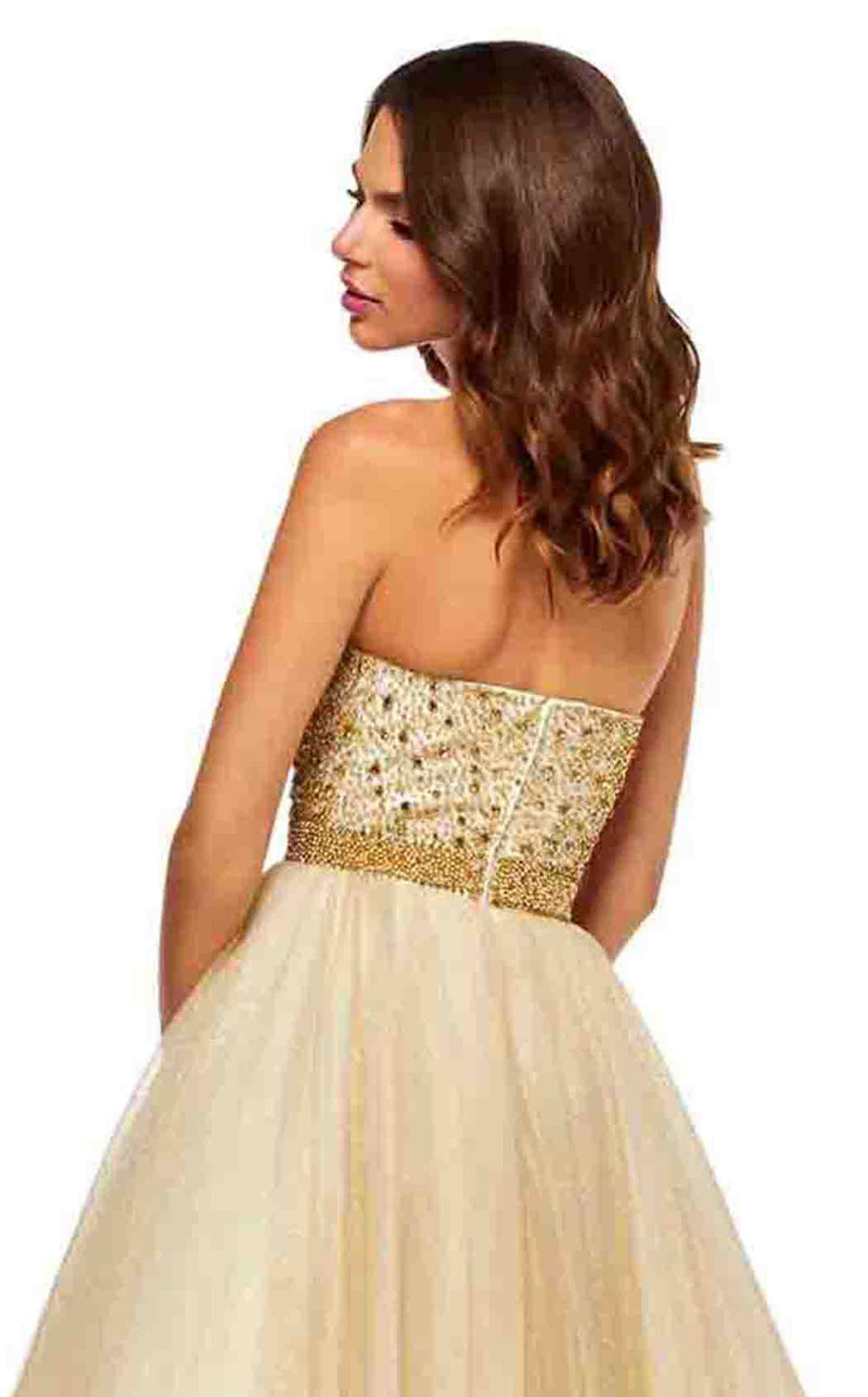 Sherri Hill 52264 Ivory/Gold