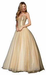 Sherri Hill 52265 Gold