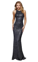 Sherri Hill 52328 Gunmetal