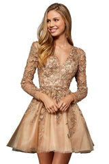 Sherri Hill 52343 Gold