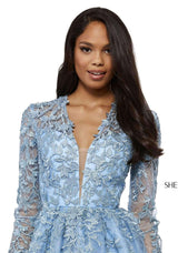 Sherri Hill 52343 Light Blue