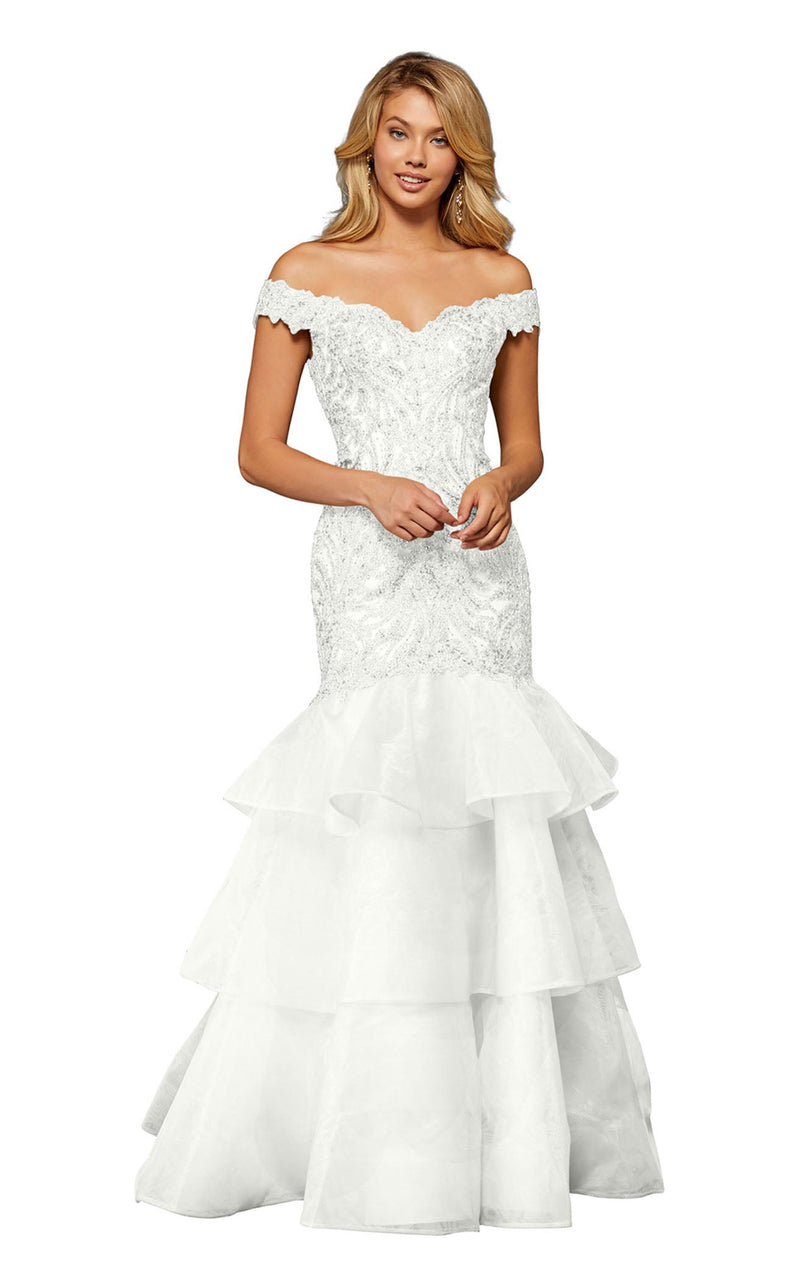 Sherri Hill 52347 Ivory