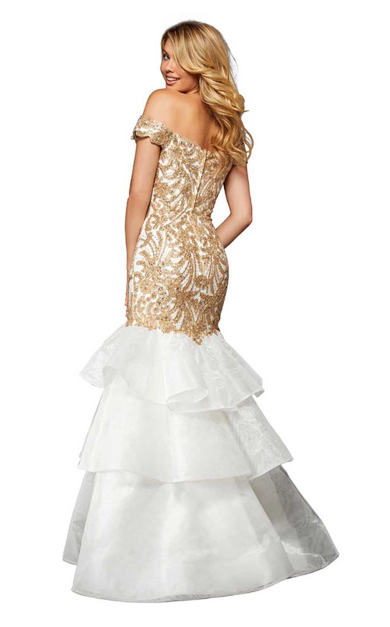 Sherri Hill 52347 Ivory