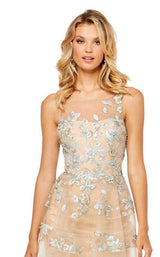 Sherri Hill 52352 Nude-Lt-Blue