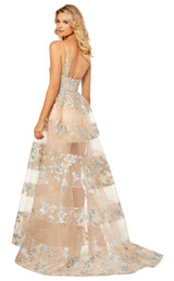 Sherri Hill 52352 Nude-Lt-Blue