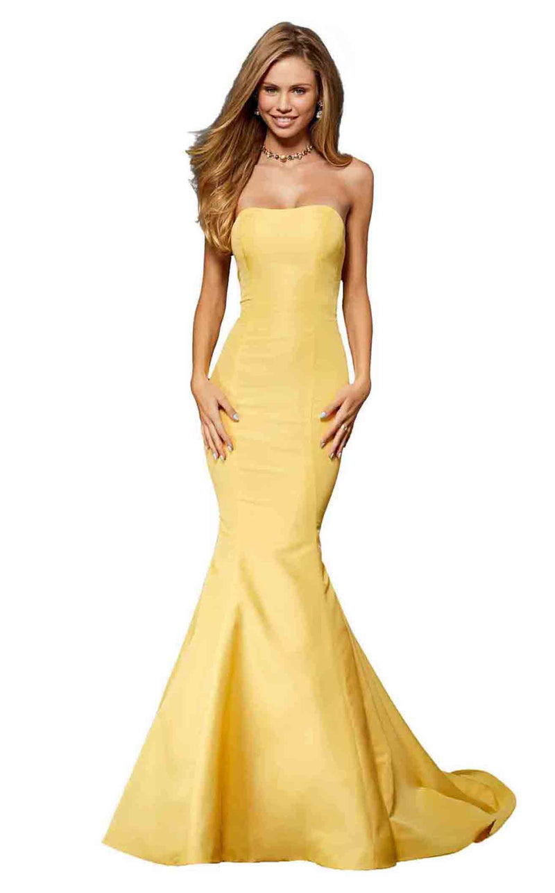 Sherri Hill 52390 Yellow