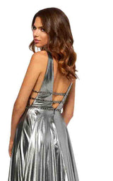 Sherri Hill 52421 Silver