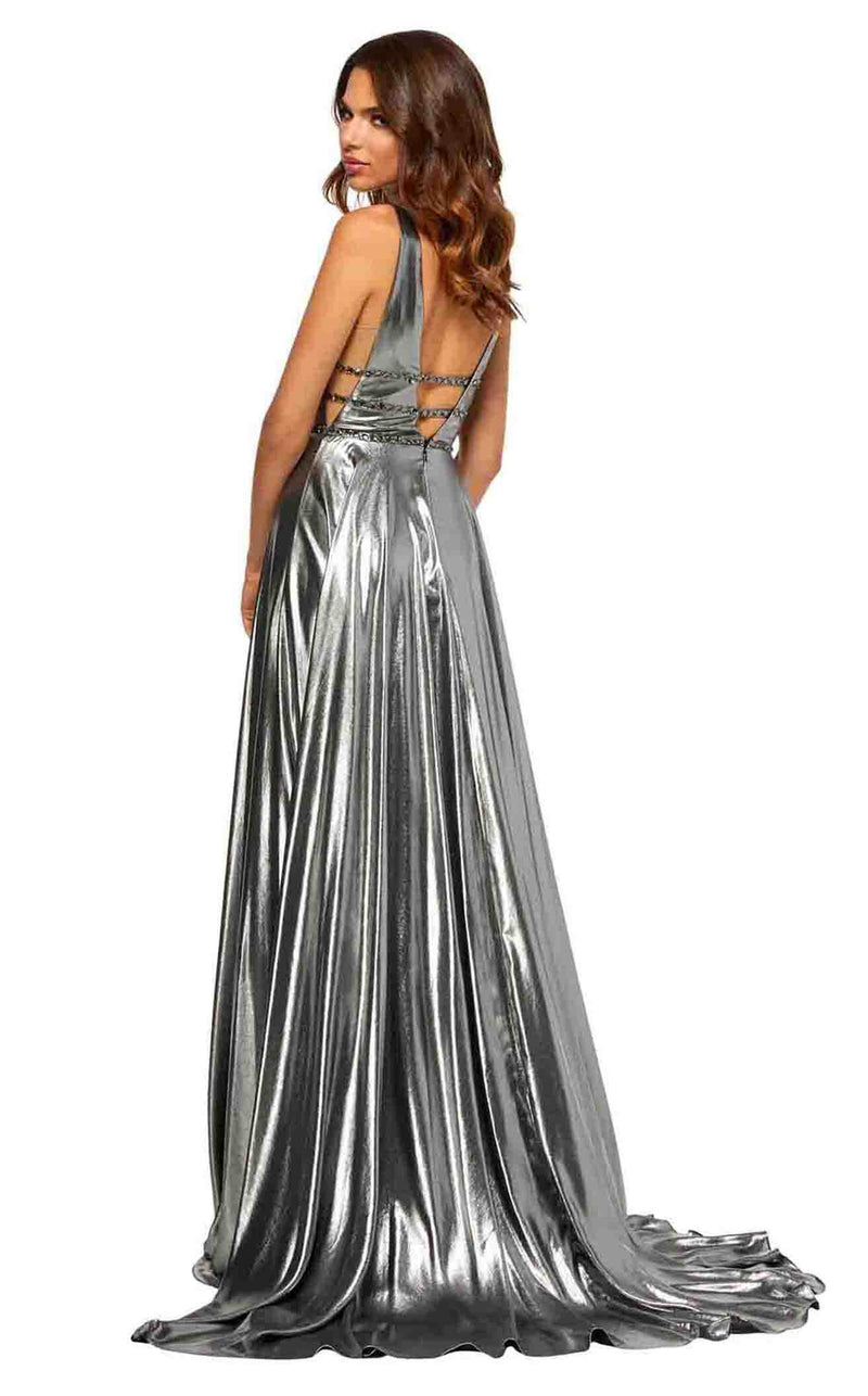 Sherri Hill 52421 Silver