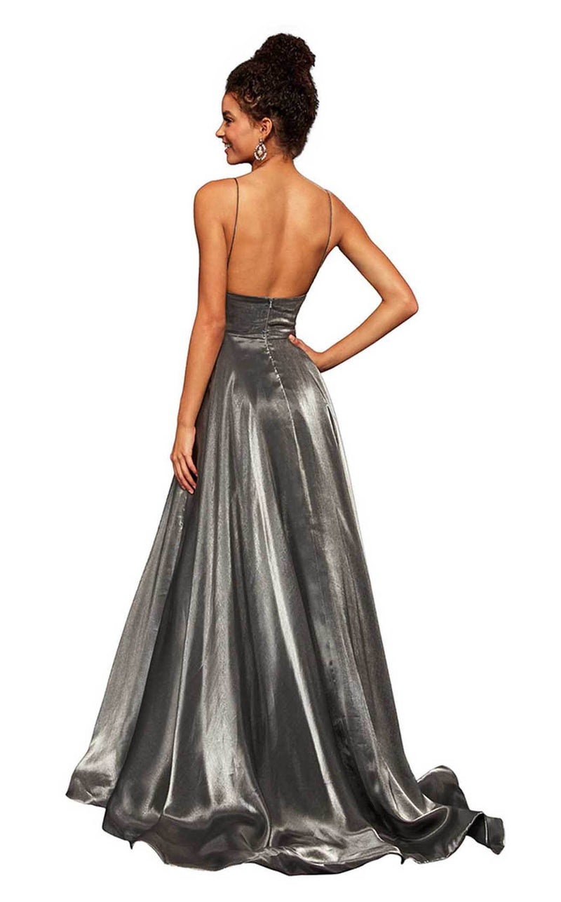 Sherri Hill 52424 Gunmetal