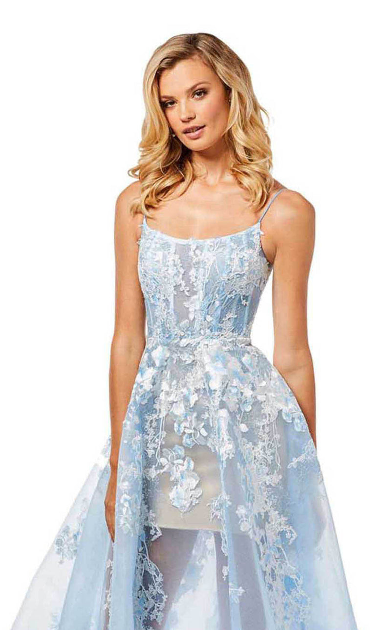 Sherri Hill 52448 Light Blue