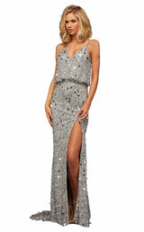 Sherri Hill 52452 Silver