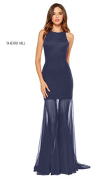 Sherri Hill 52484 Navy