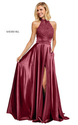 Sherri Hill 52492 Wine