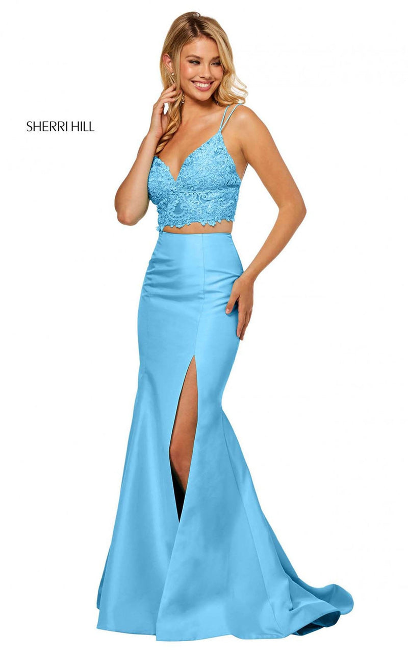 Sherri Hill 52493 Light Blue