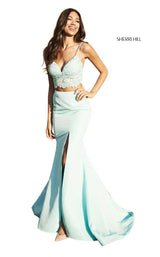 Sherri Hill 52493 Aqua