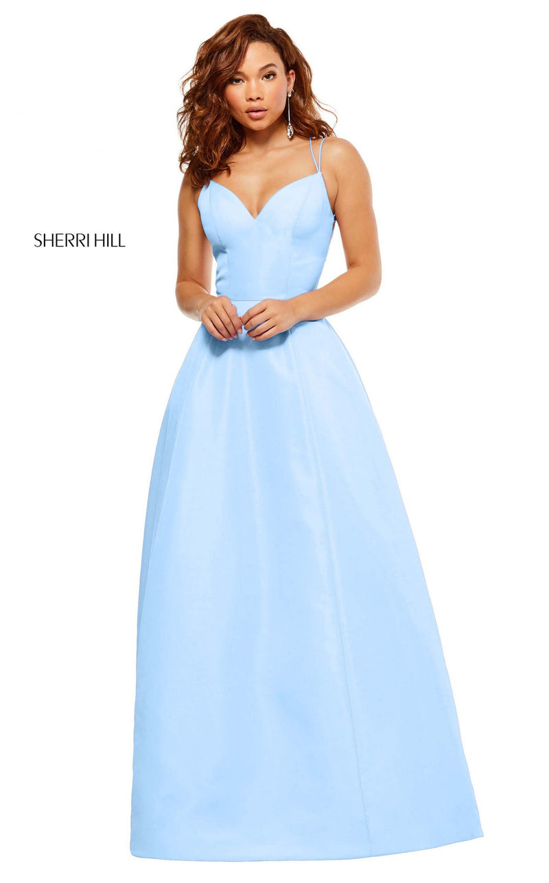 Sherri Hill 52495 Light Blue