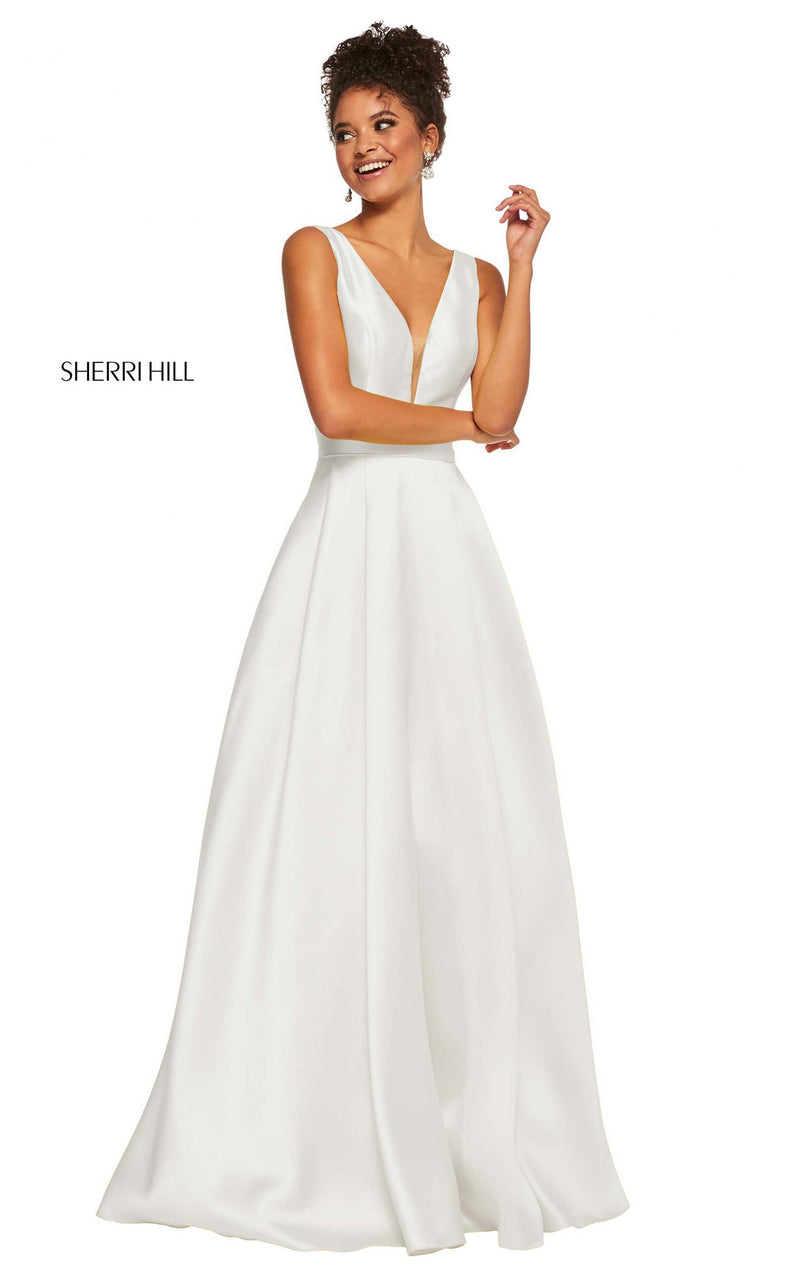 Sherri Hill 52502 Ivory