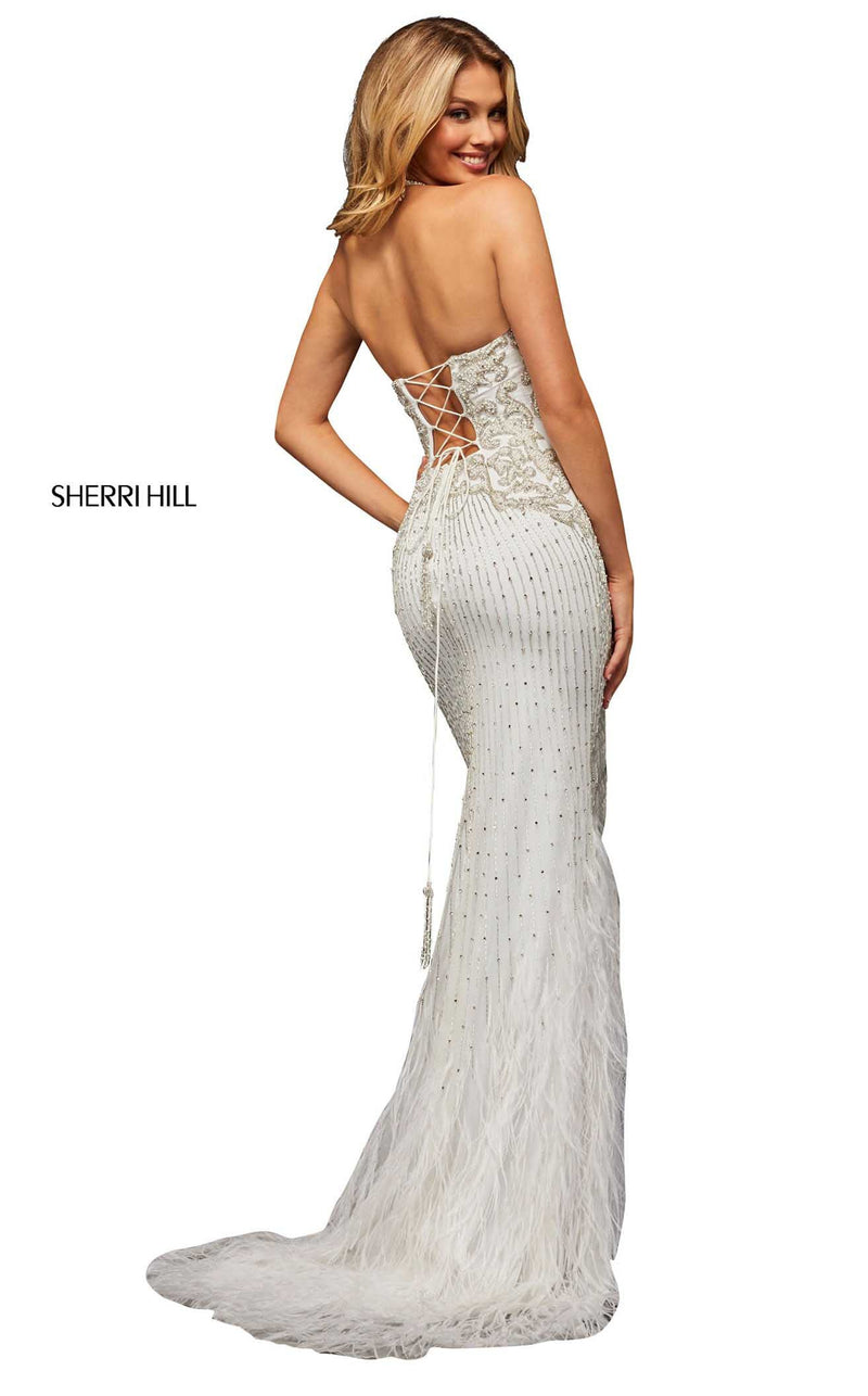 Sherri Hill 52517 Ivory