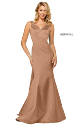 Sherri Hill 52540 Dark-Nude