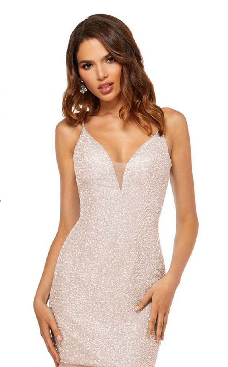 Sherri Hill 52592 Nude