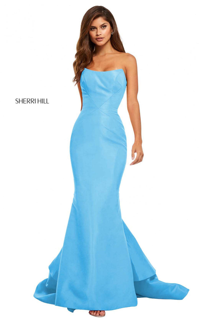 Sherri Hill 52601 Light Blue