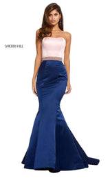 Sherri Hill 52616 Blush-Navy