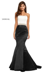 Sherri Hill 52616 Ivory/Black