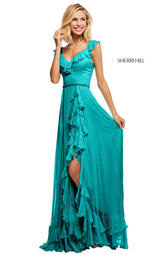 Sherri Hill 52643 Turquoise